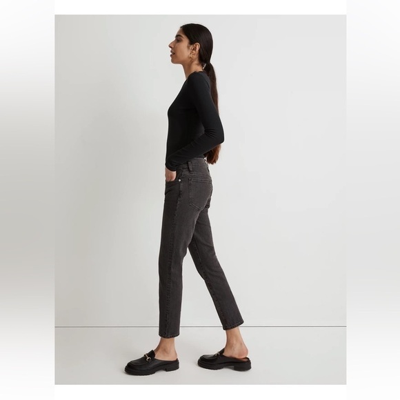 Madewell The Low-Rise Perfect Vintage Jean in Lunar Wash  NEW With Tags size 23 - Picture 3 of 12